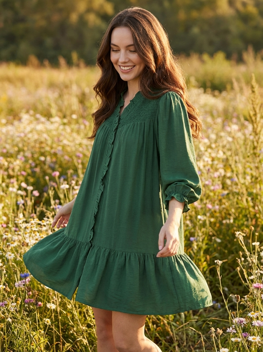 Umgee Smocked Tiered Mini - LoneHive
